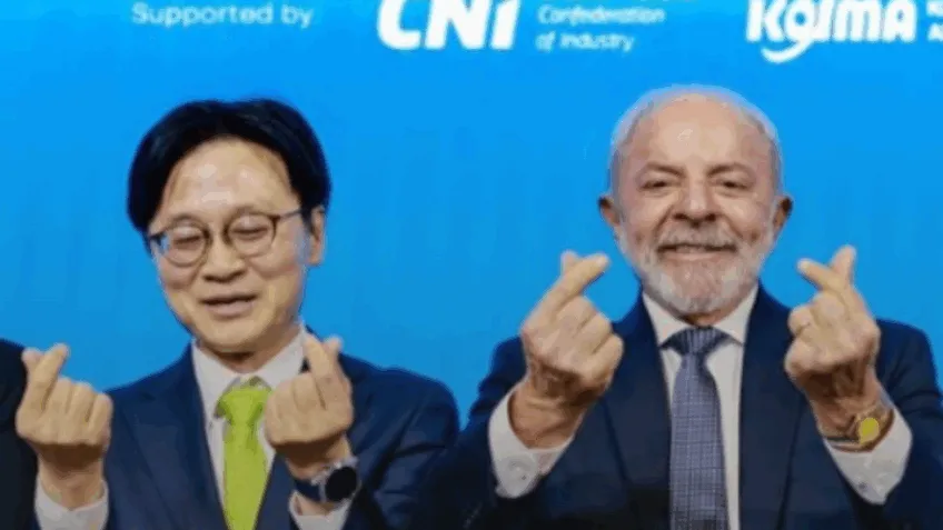 O garimpo de Lula na Coréia