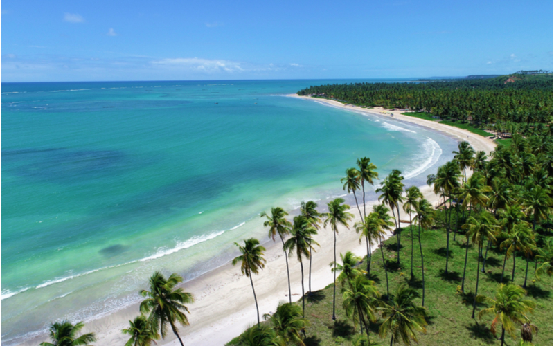 Praia 10 e zero lixo em Alagoas