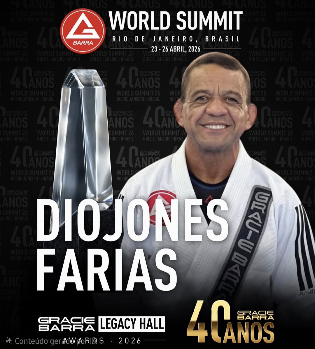Um alagoano premiado no Hall da Fama do jiu-Jitsu