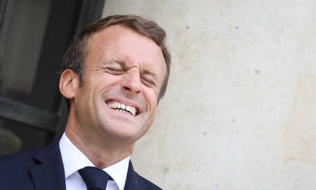 O tapa na cara de Macron 